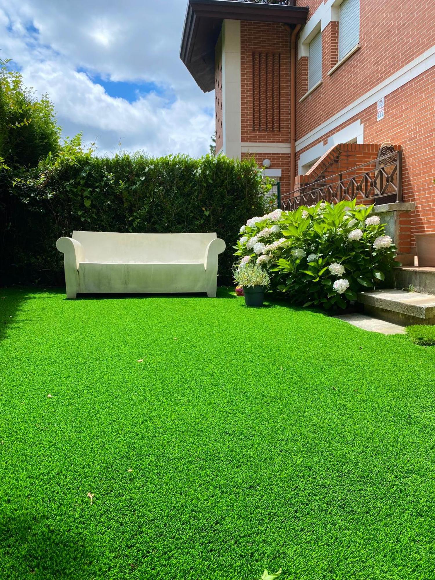 Apartamento con Jardín Getxo Exterior foto
